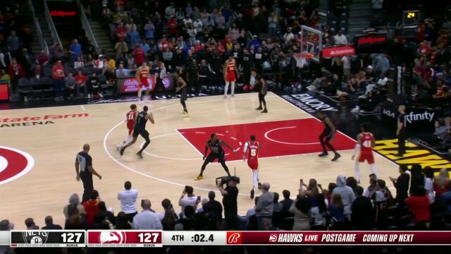 市长出马不负众望！特雷杨晃飞防守中距离绝杀篮网