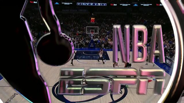 NBA常规赛：热火vs独行侠第2节英文原声回放