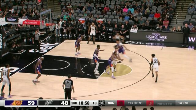 大秀手活！索汉直杀篮下拉杆上篮回头望月