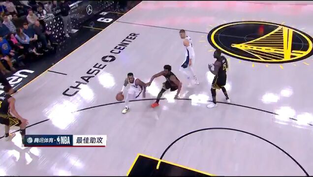 NBA常规赛：奇才vs勇士第4中文解说回放