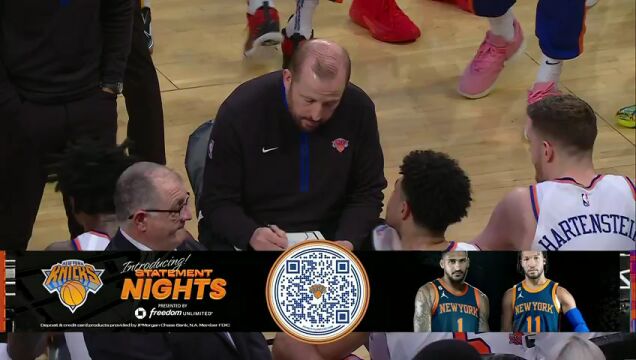 NBA常规赛：马刺vs尼克斯第3节英文原声回放