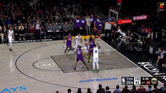 内线大杀器 艾顿抢下篮板打进霸气2+1