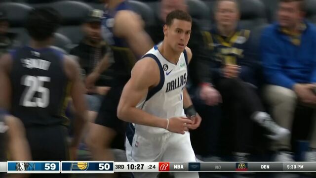 两次助攻就此到手 东契奇连做嫁衣为鲍威尔哈达威输送炮弹