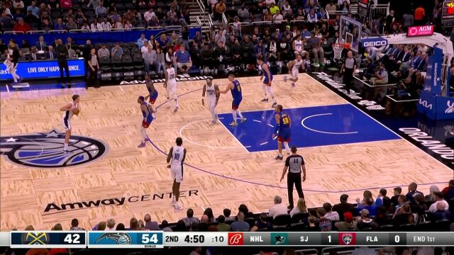 八仙过海各显神通！安东尼滞空大回环戈登平地惊雷清脆灌篮