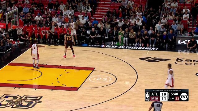 NBA附加赛：老鹰vs热火中文解说全场回放