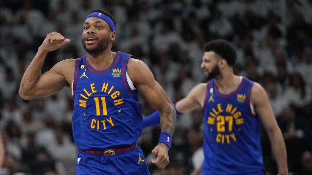 掘金120-111森林狼 掘金3-0拿到西部首个系列赛点