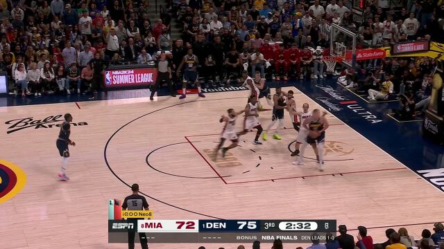 个人单打教科书！约基奇无解抛投颜射防守连拿6分