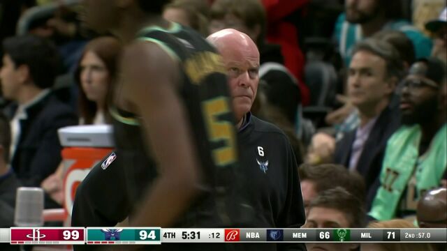 火箭vs黄蜂第4节英文原声回放