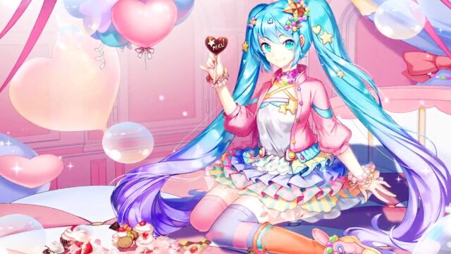 初音未来梦幻歌姬 SSR级彩虹马卡龙,综合表演力瞬间暴涨