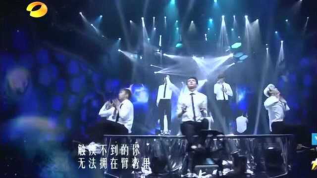 《快乐大本营》EXO深情演绎《月光》,满满的都是回忆!