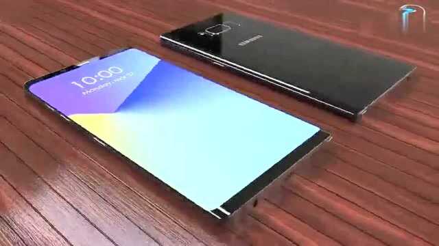 三星Note8真机流出,外观方正酷似砖头