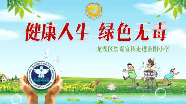 龙湖区禁毒宣传走进金阳小学