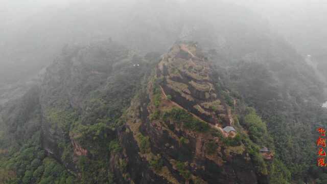 航拍广西钦州灵山烟墩烟霞山,换个角度来看美景