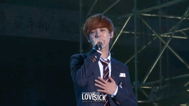 【鹿晗】饭拍Global Star Love Concert  Lucky