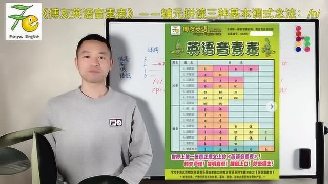 《傅友英语音素表》——辅元拼读三种基本调式念法:/h/