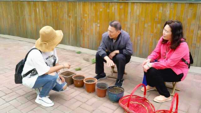 农村大叔卖花盆,20元花盆卖出120元天价,结局太逗了