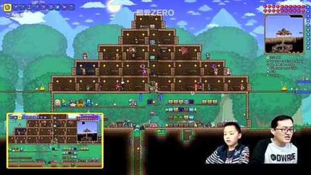 泰拉瑞亚148险胜骷髅Terraria酷爱ZERO