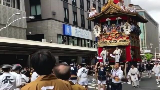 日本传统祭祀活动,一年一度的京都祇园祭