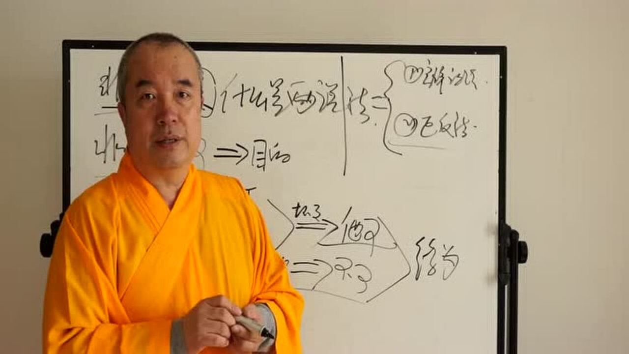 谛深大师开示视频什么是两说法