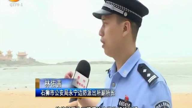 不是开玩笑!石狮:台风天风力达8级,游客兴奋要“追风”