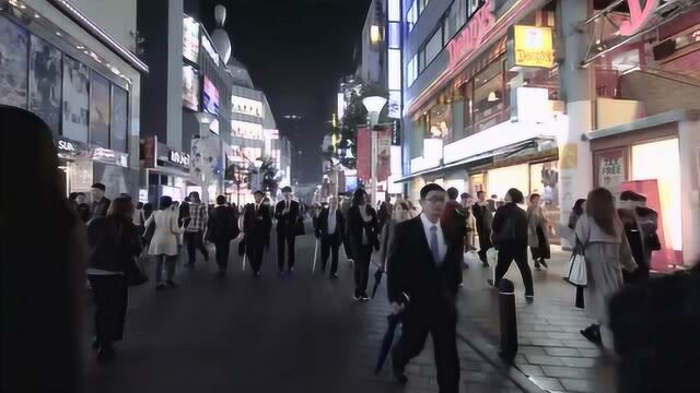 走遍日本 东京漫步雨夜的池袋