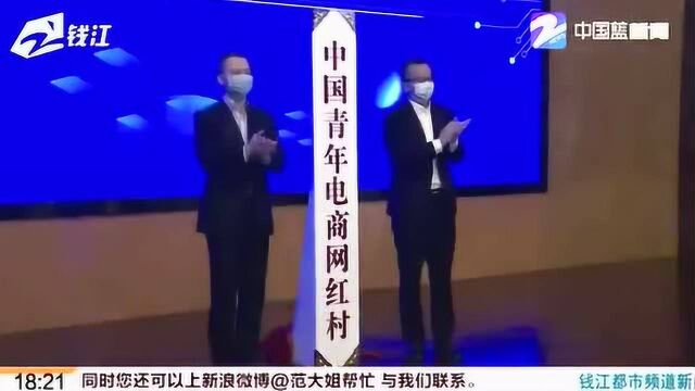 中国青年电商网红村正式挂牌成立 杭州“电商达人工程”启动