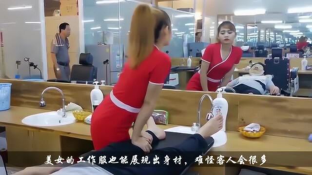 越南美女不结盟运动按摩,据说200块,网友:人间天堂