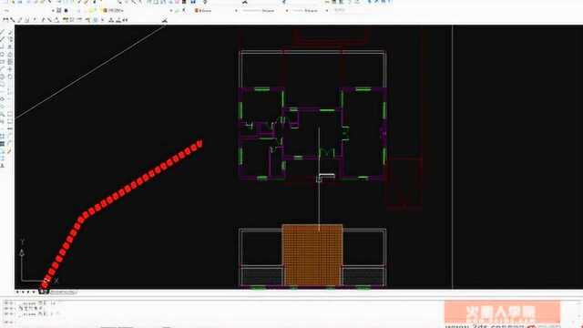 建筑效果图表现园林景观设计表现3d室内设计表现02简化CAD