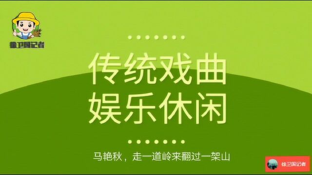 听戏唱戏朝阳沟上山,马艳秋,走一道岭来翻过一架山