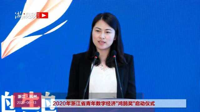 2020浙江青年数字经济“鸿鹄奖”主题活动启动仪式(浙视频)