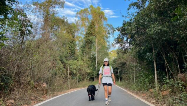 房车旅居海南,背包徒步霸王岭森林公园,晚上洗个热水澡真舒服