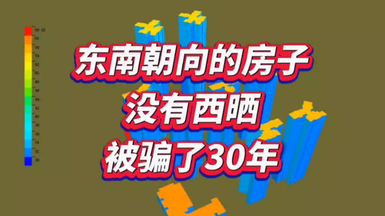 被骗了30年!原来东边户的西晒也可能很严重,住着太痛苦了