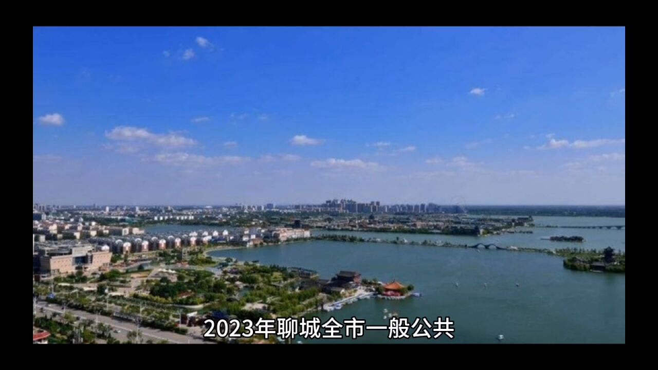 2023年112月聊城各地财政收入,东昌府稳定四十亿,高唐增速领先