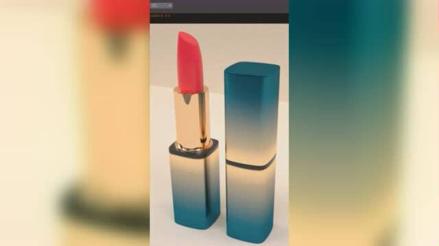 C4D教程——C4D产品建模教程 C4D建模口红实操