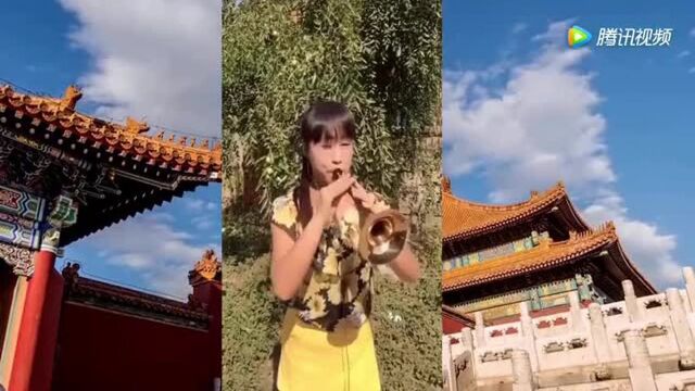 快手直播美女主播户外多种乐器演奏!厉害了我的姐!