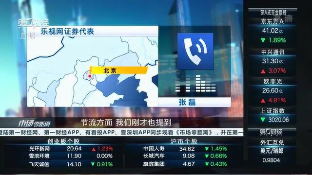 乐视网证券代表张磊:正在盘活现有资产,大股东欠款19.85亿元