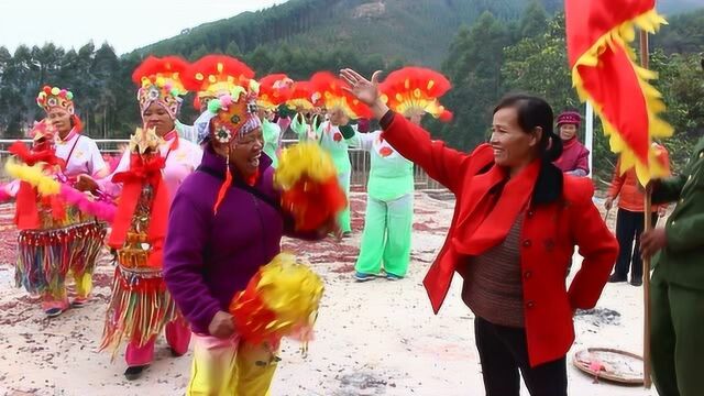 广西宾阳县露圩镇田寮村庙会