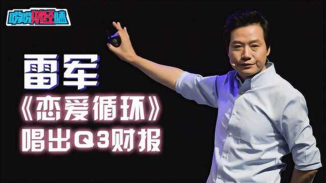 雷军官方鬼畜上线:用《恋爱循环》唱出Q3财报