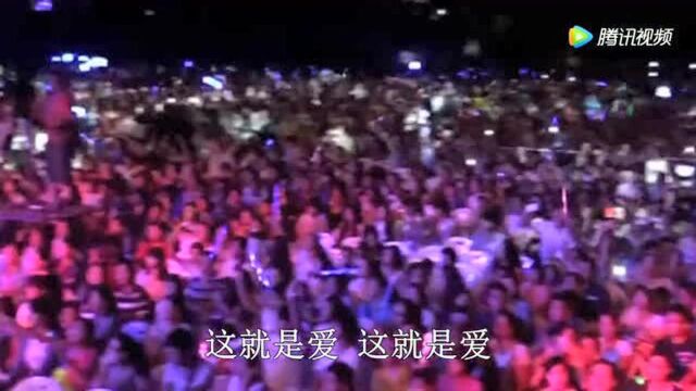 歌曲《这就是爱》现场字幕版!演唱:张杰!