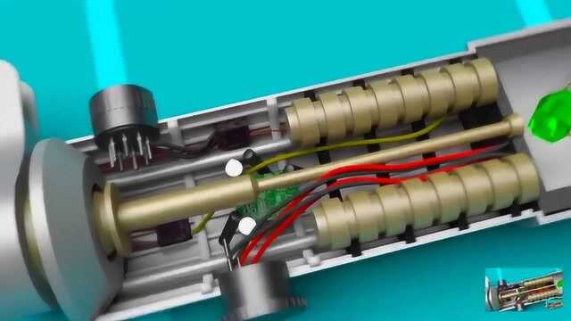 3D展示:光剑的工作原理,光剑的内部结构星球大战