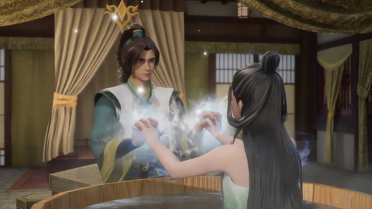 无上神帝牧云和未婚妻十指相扣啦也太甜了吧