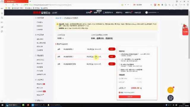 拼多多—商家后台账户资金
