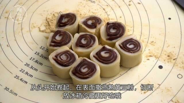 软糯香甜的豆沙凉糕,原来做法如此简单