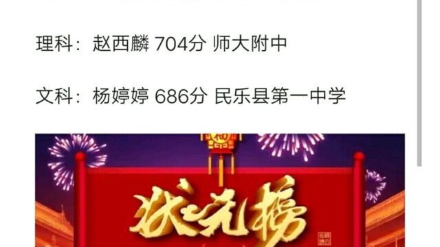 2020年高考成绩已揭晓,甘肃省状元历年师大附中居多,不信请看看