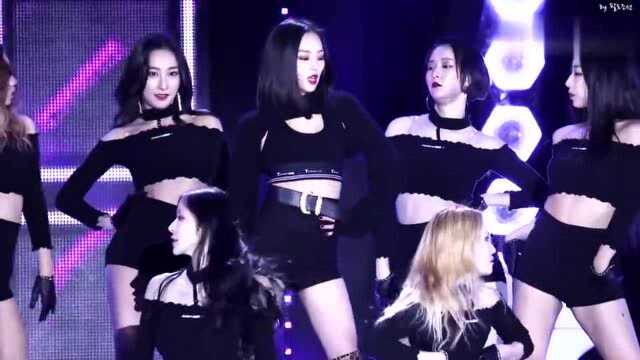 CLC《BAD GIRLS》张睿恩直拍 酷炫girl来一个!