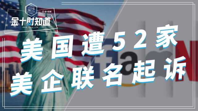 影响近52万人,美国遭苹果等52家美企联名起诉!怎么回事?