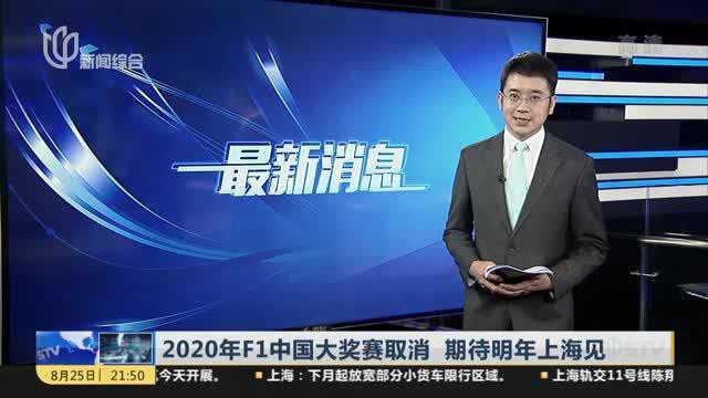 2020年F1中国大奖赛取消 期待明年上海见