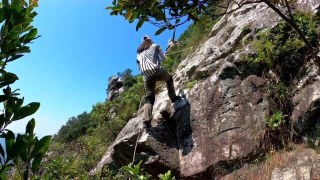 排牙山:深圳第一险峰看完你估计就不敢去了