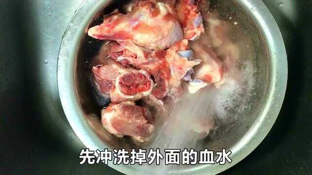 家常版酱骨头,简单美味,看着都流口水