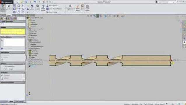 Solidworks麻花钻